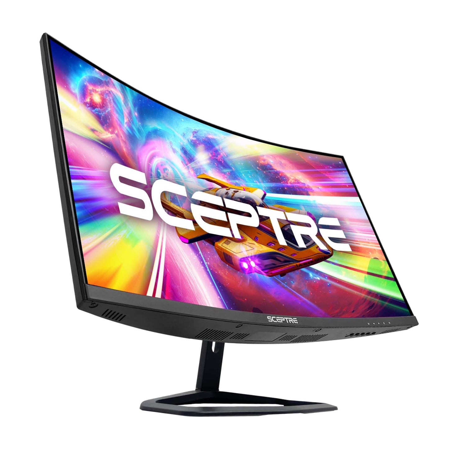 Monitor Curvo Gaming Sceptre 27 Pulgadas Negro con Frecuencia de Actualización de 240Hz y Altavoces Integrados 2023