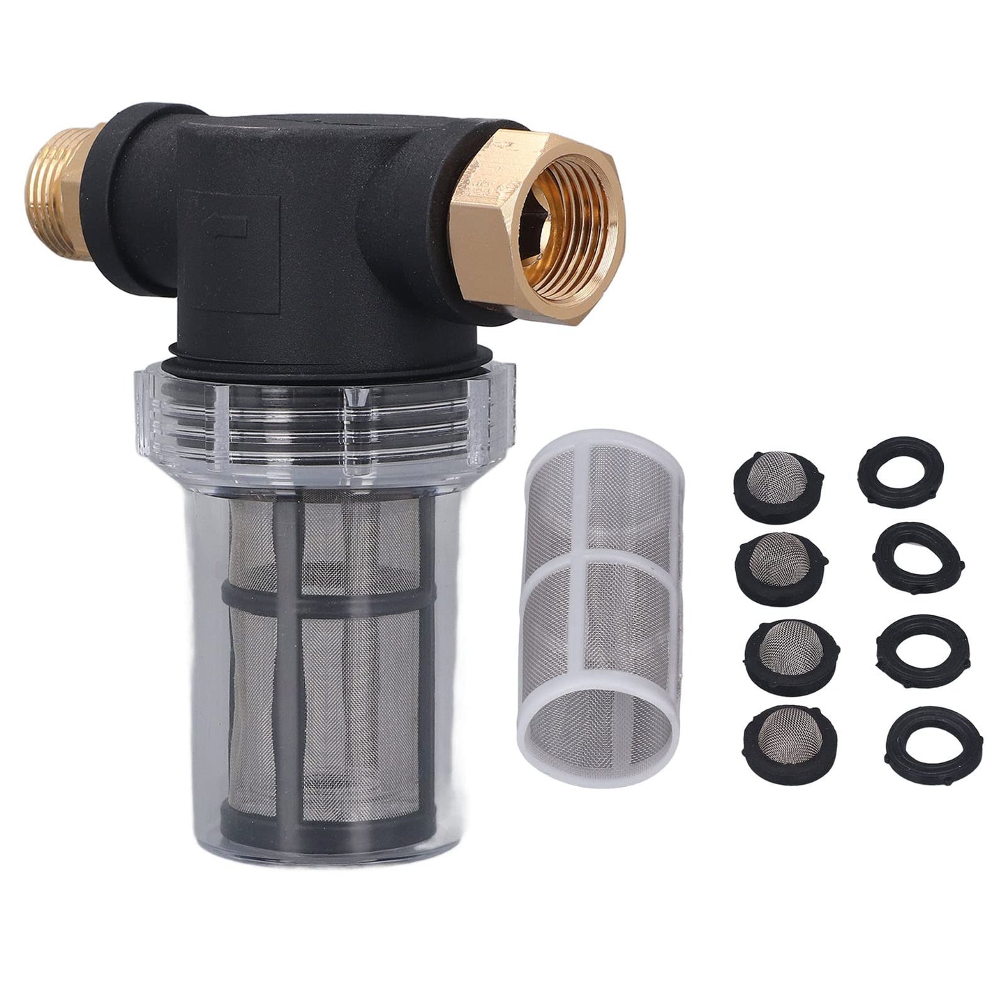 Filtro de Agua para el Hogar Manguera de Jardín Reutilizable 3/4 Pulgadas