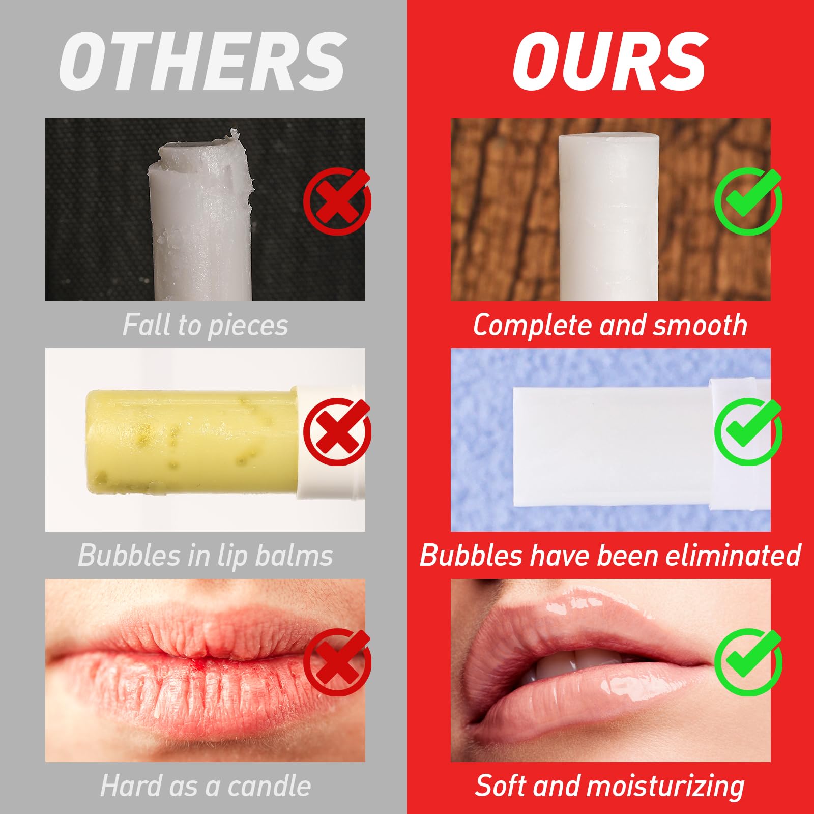 AZEN- Paquete de 30 bálsamos labiales, bálsamos labiales naturales a granel, producto para el cuidado de los labios, bálsamo labial hidratante para labios secos y agrietados