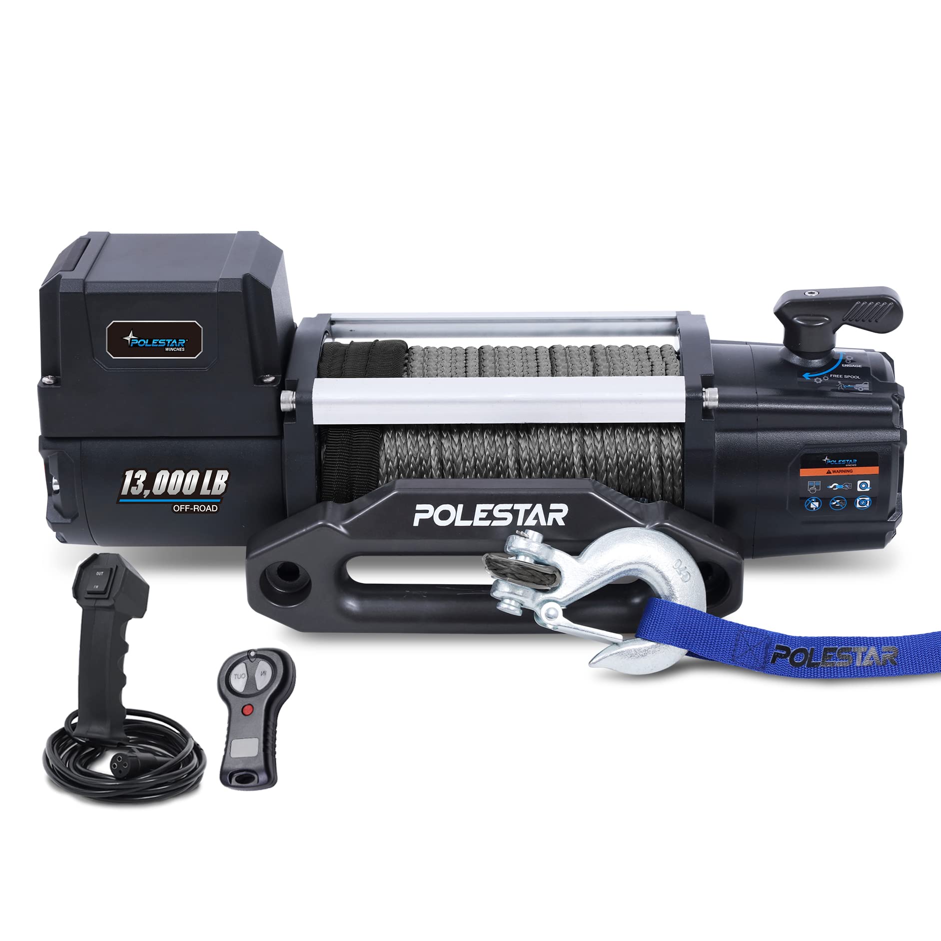 Cabrestante eléctrico de 12 V CC