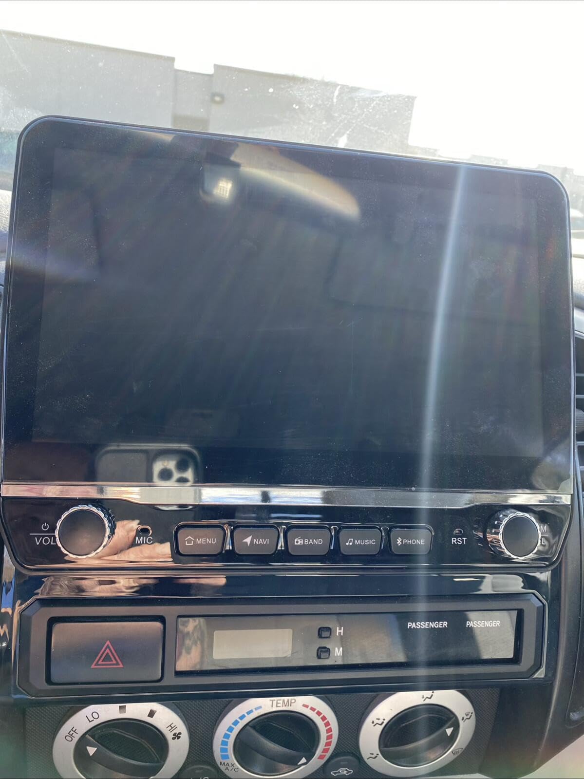 Radio estéreo de coche de 10.1 pulgadas para Toyota Tacoma 2005-2015 con visualización inalámbrica CarPlay/Android Auto/visualización táctil/SWC/GPS Navigation/BT/WiFi FM cámara de respaldo botón