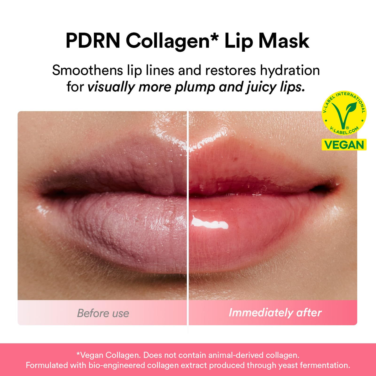 Abib Mascarilla Labial De Colágeno Pdrn Con Gelatina Glaseada 15 Ml Bálsamo Labial Coreano Lipcerin Mascarilla De Noche Hidratante Para Labios Secos Y Escamosos