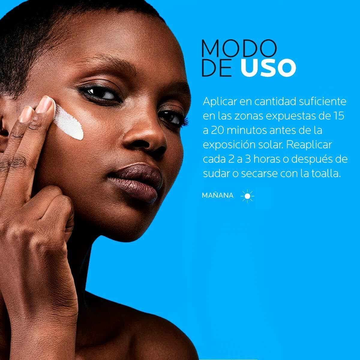 La Roche Posay Anthelios Toque Seco con Color FPS 50+ Protector Solar Facial para Piel Grasa, 214.2 ml