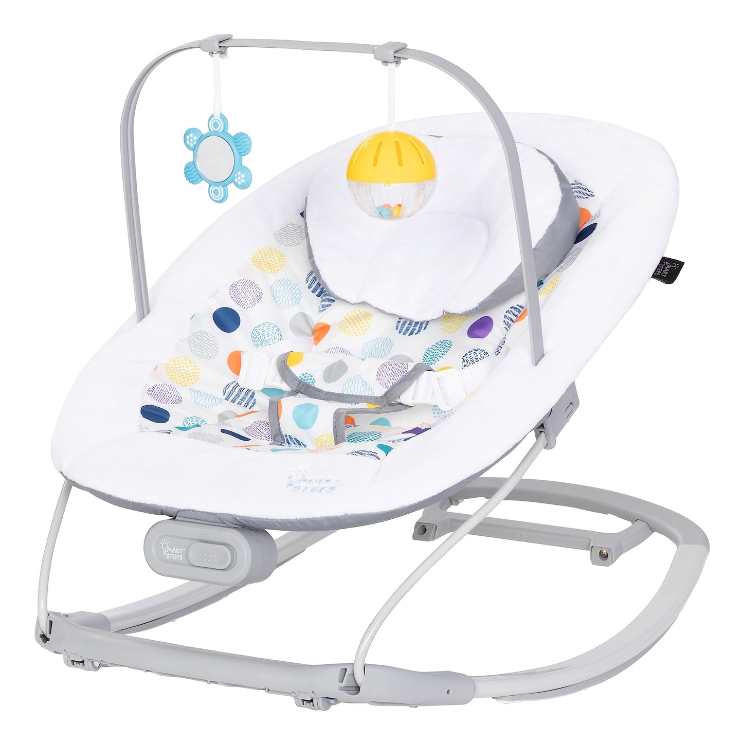 Baby Trend My First Rocker 2 Bouncer - Orbits White