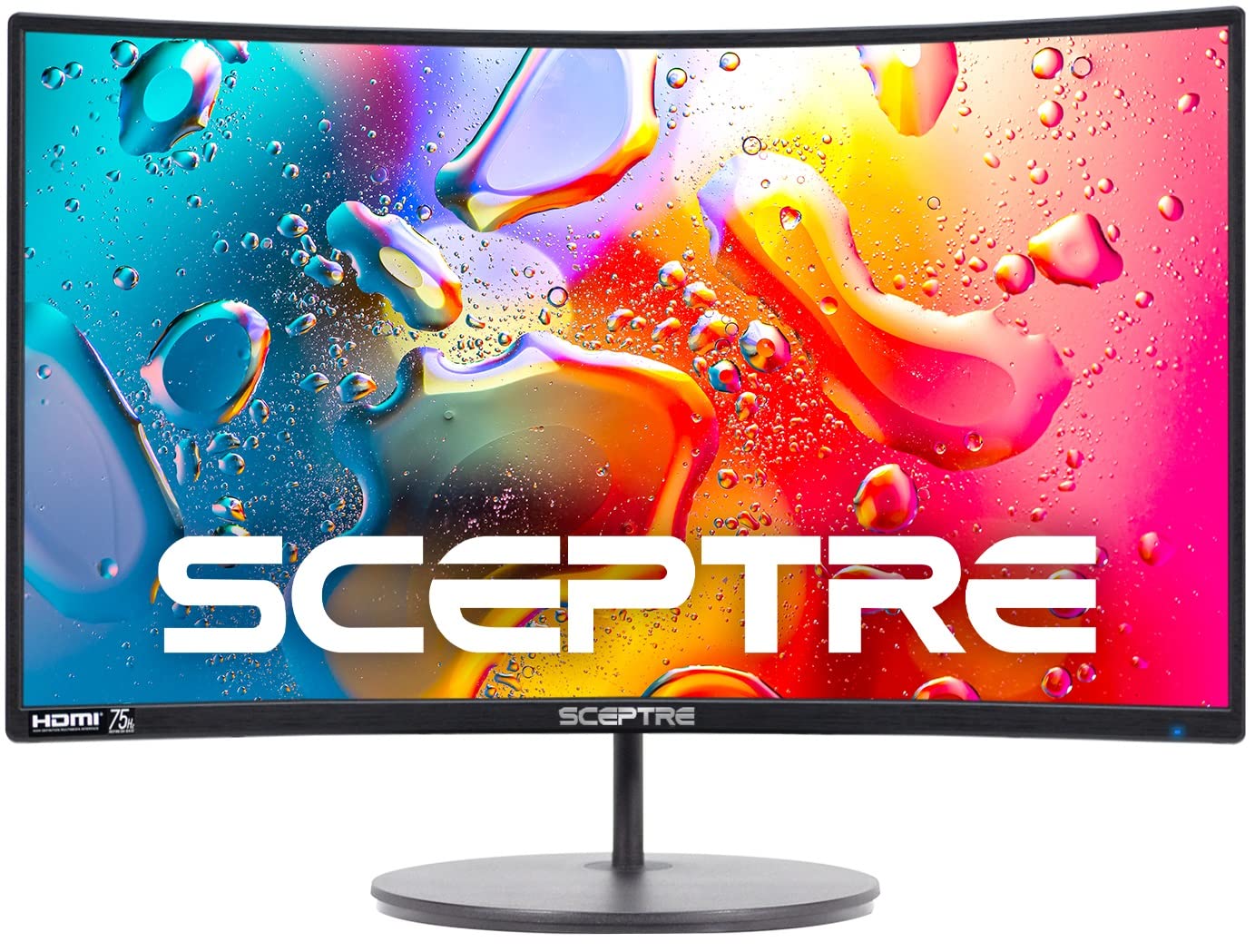 Monitor Gaming Curvo Sceptre Negro 24 Pulgadas 1080p R1500 sRGB 98%