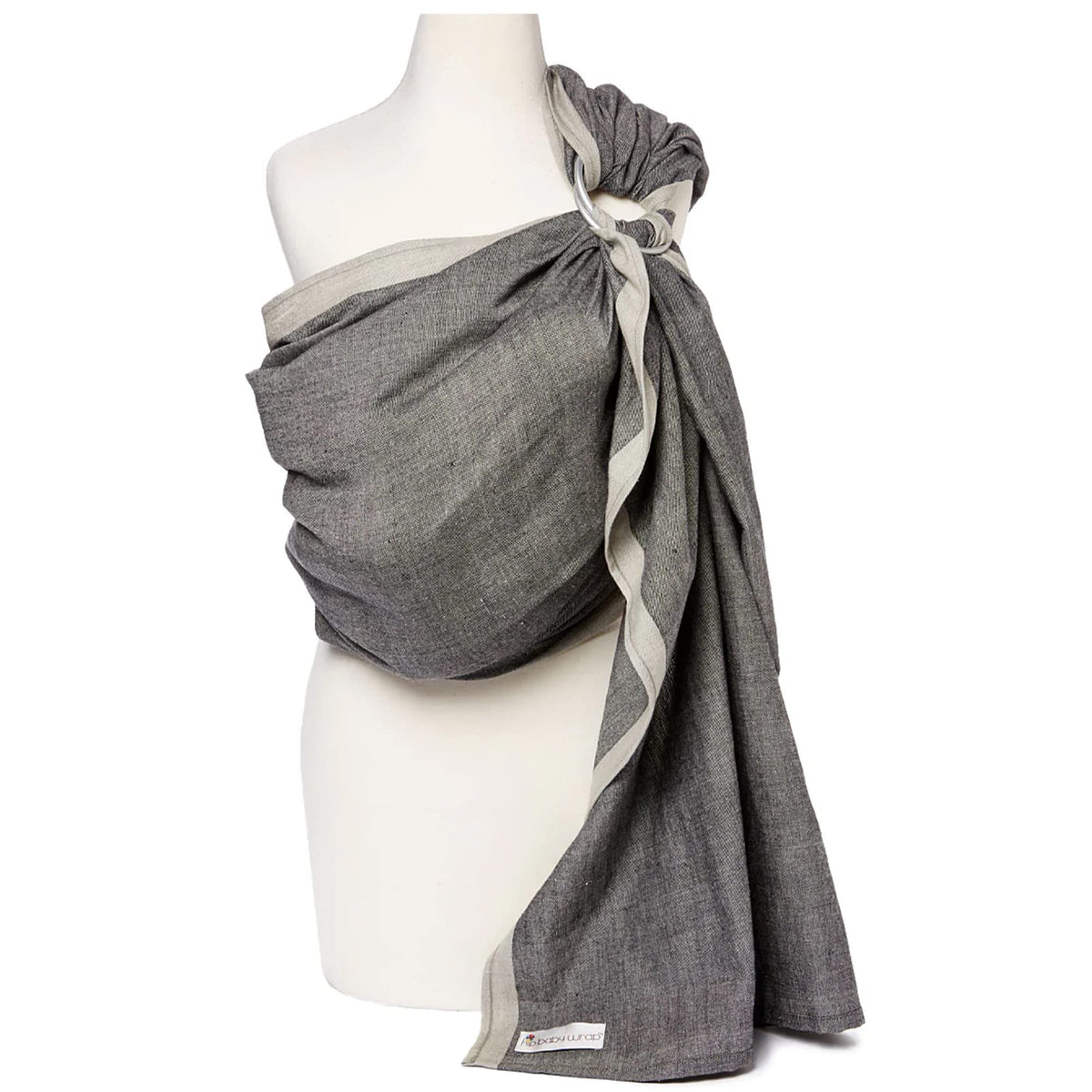 Envoltura de cadera para bebé – Portabebés para recién nacidos y niños pequeños – Envoltura de bebé de algodón suave para una cómoda ropa de bebé – Ideal para regalos de lactancia y ducha de bebé