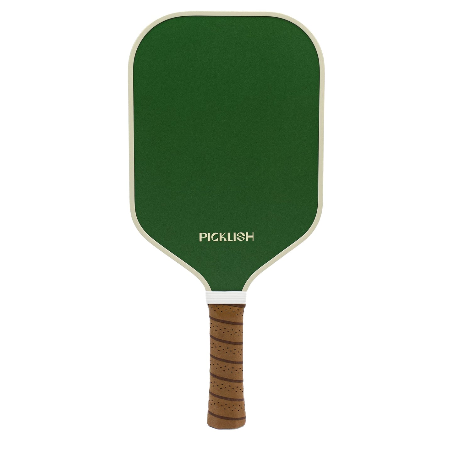 Paleta de Pickleball Picklish Verde Fibra de Vidrio Mango Extendido de 11 mm para Mujer
