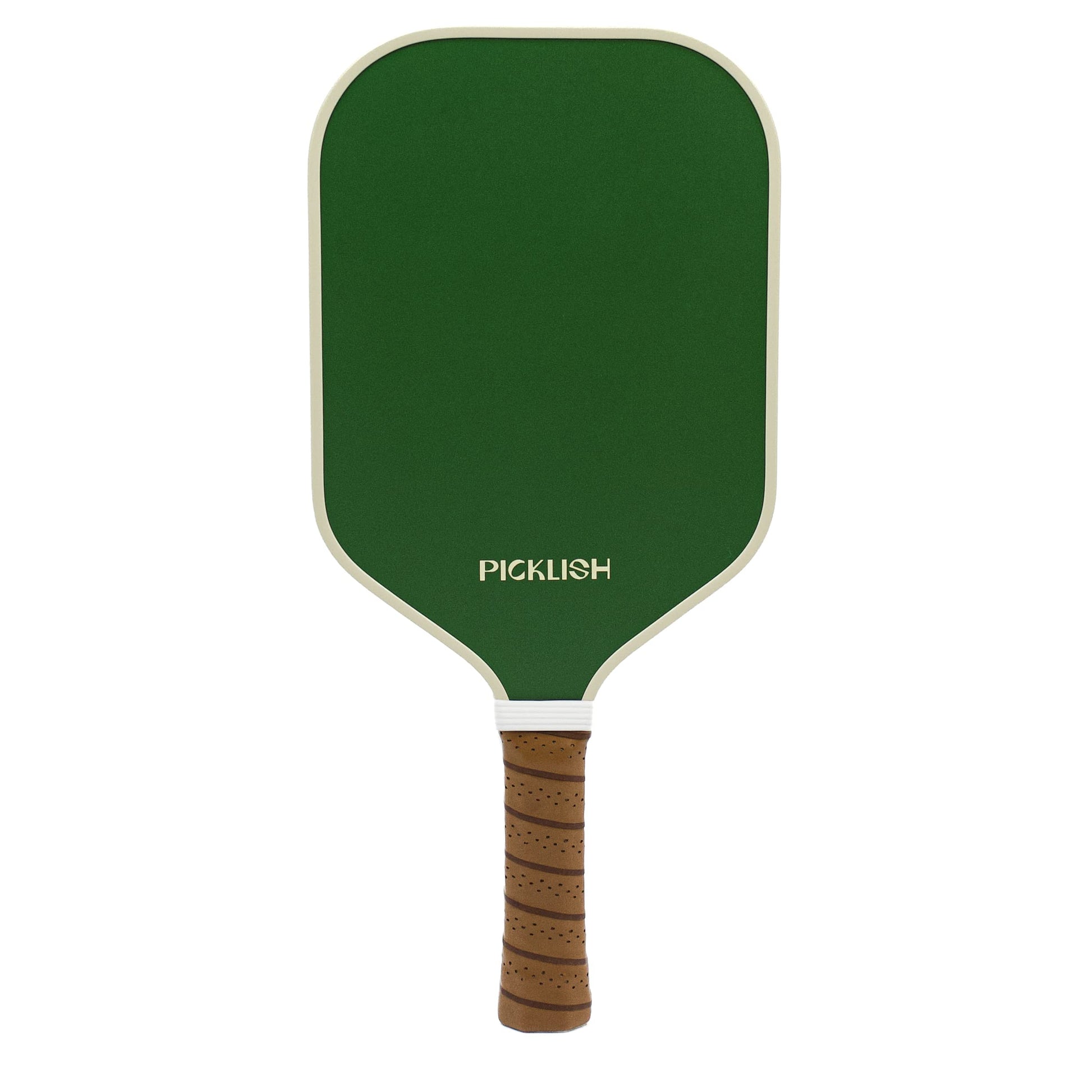 Paleta de Pickleball Picklish Verde Fibra de Vidrio Mango Extendido de 11 mm para Mujer