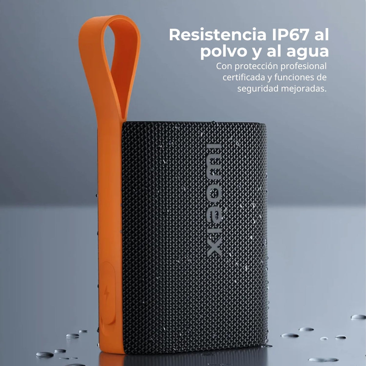 Altavoz Bluetooth Xiaomi Negro Inalámbrico Portátil Impermeable Diseño de Bolsillo Compacto 10 Horas de Autonomía