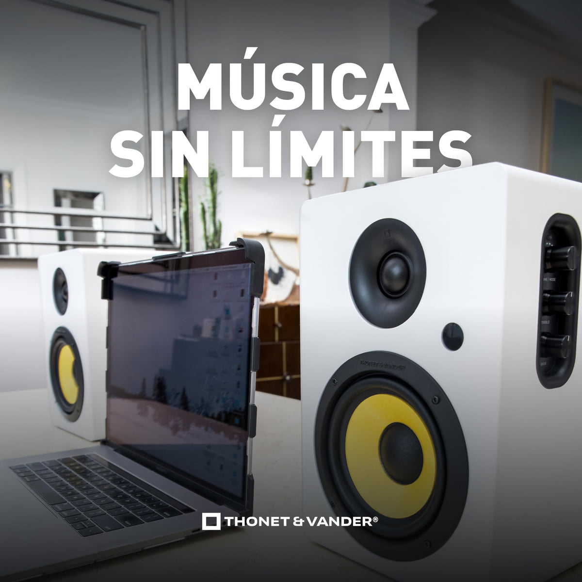 Altavoces Bluetooth Thonet Vander Kurbis Cinema para TV, Música y Gaming