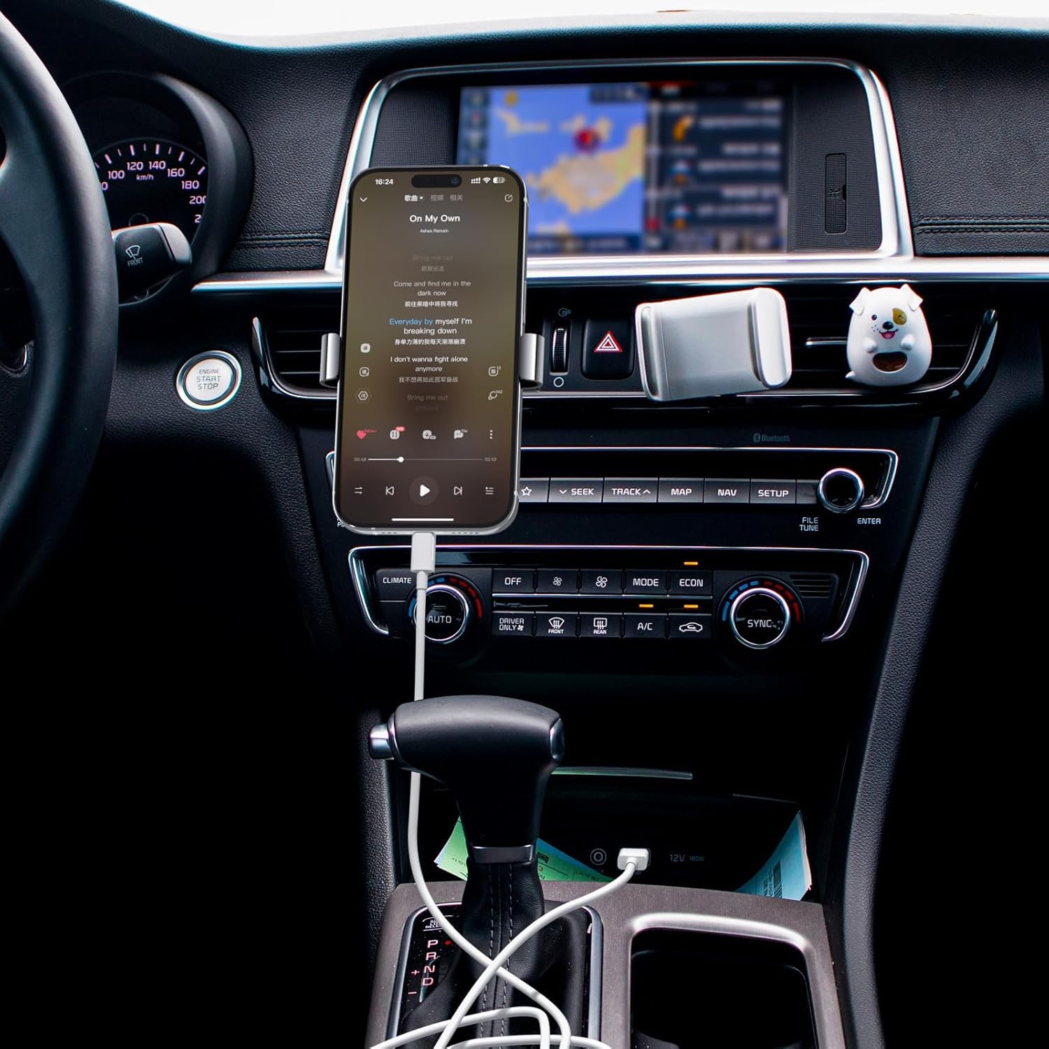 Cable USB C para Carga Rápida CarPlay - Compatible con iPhone 16/15 Plus/Pro/Pro Max, USB A a USB C, iPad USB C 10ª Generación/Air, Cable de Cargador de Coche de 3 Pies para Carga Estable y Rápida