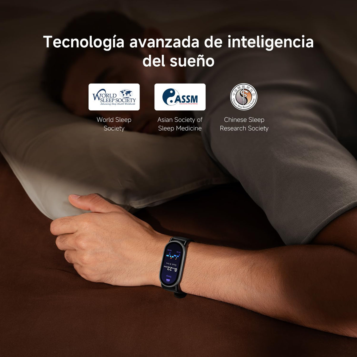 Smartwatch XIAOMI Band 10 Negro Resistente al Agua iOS y Android