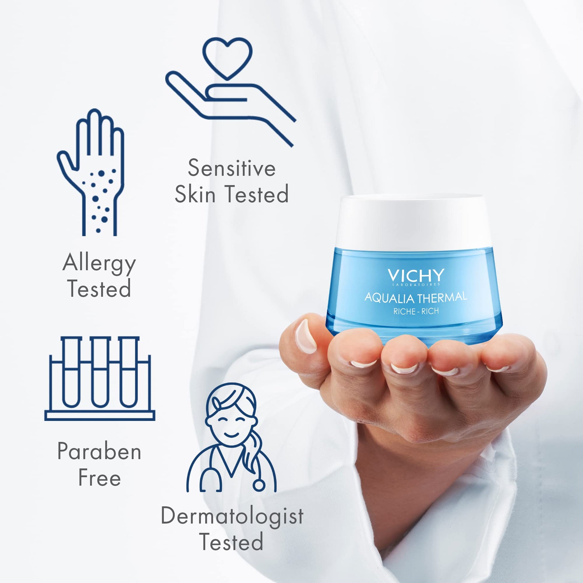 Vichy Vichy aqualia crema rica 50 ml