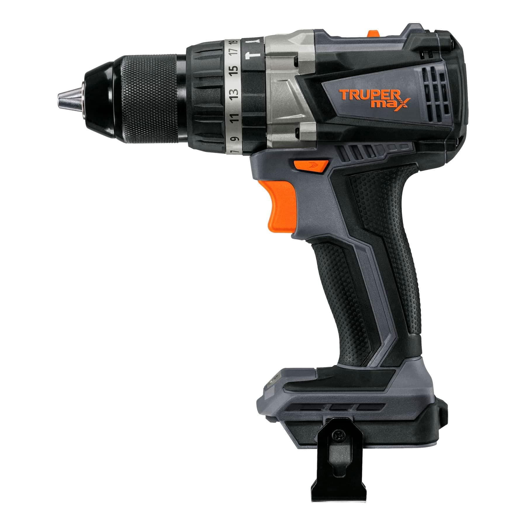 Truper Max MAX-20RS, Rotomartillo inalámbrico 1/2", motor libre de carbones (brushless), sin accesorios