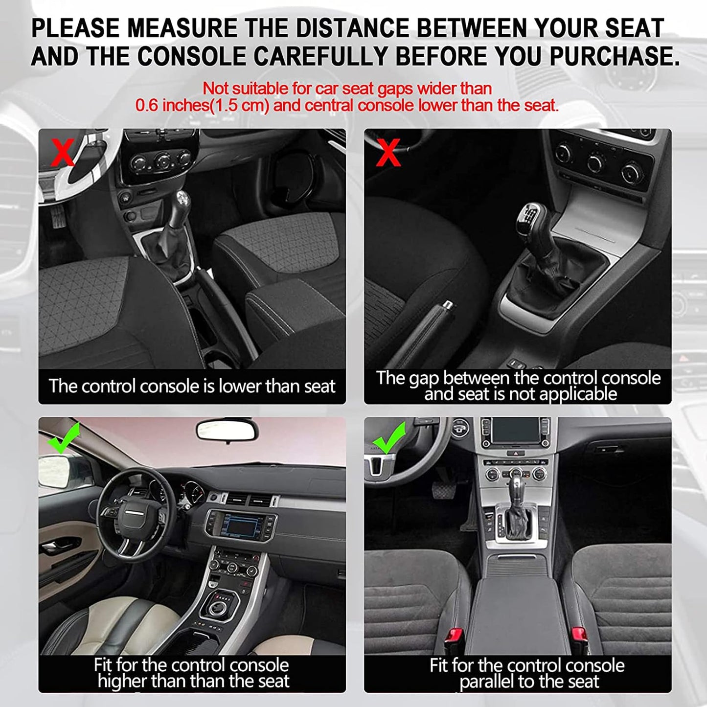 Organizador De Relleno De Espacio Para Asiento De Coche, 2PCS Universal De Piel De Espacio Para Asiento De Coche Caja Con Soporte Para Taza Para TeléFonos Celulares Llaves Tarjetas Carteras