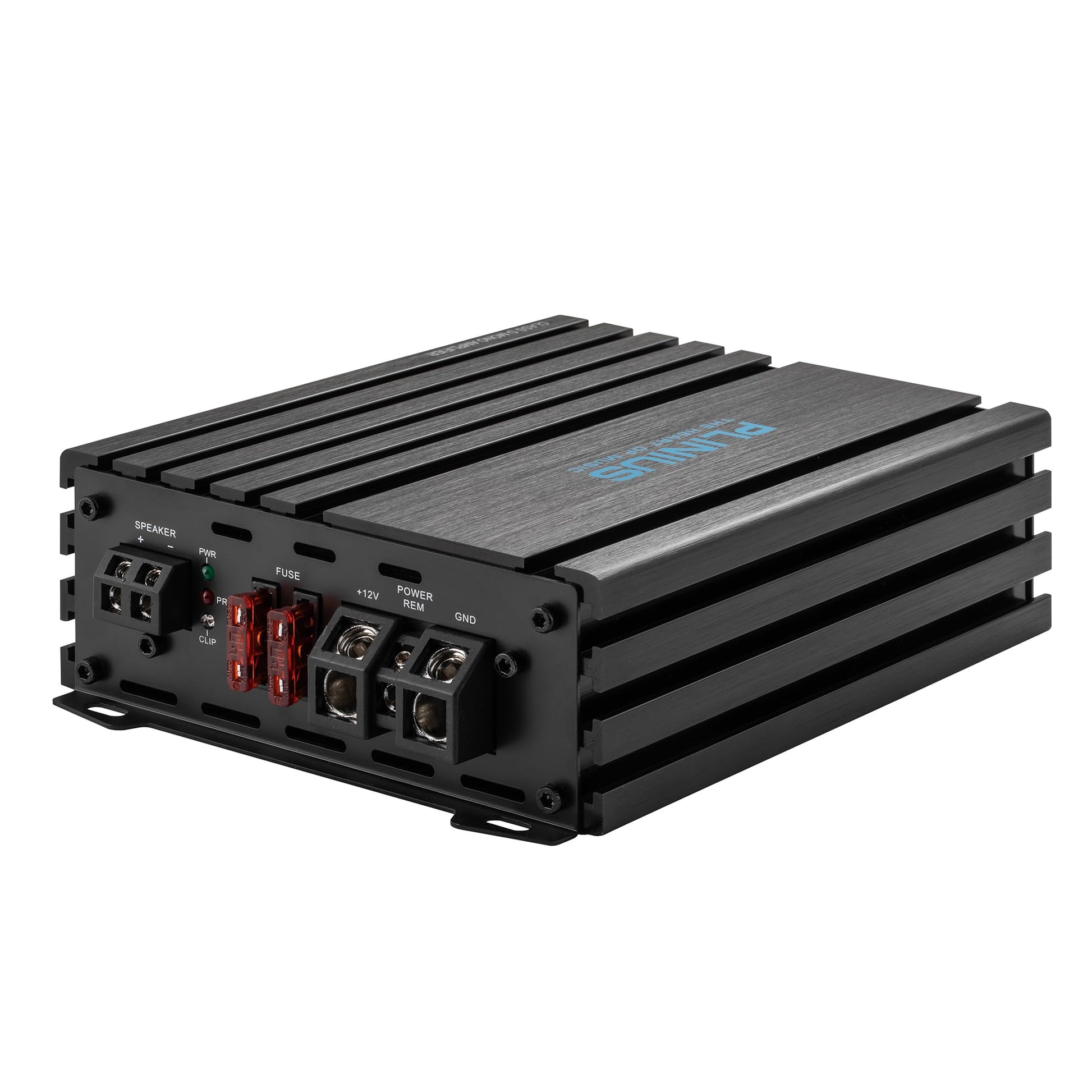 Amplificador de Audio de Coche Plinius Monobloque Clase D 1000 Vatios con Control Remoto de Subwoofer RMS