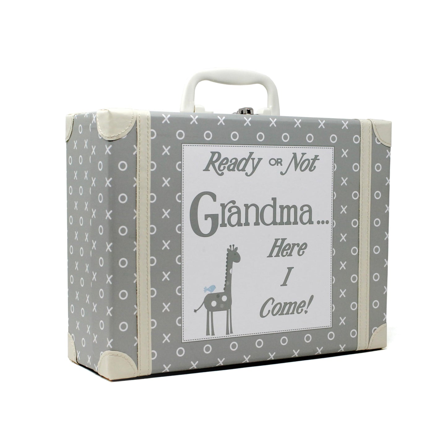 Manta de Veliz Visit Grandma Gris para Niños