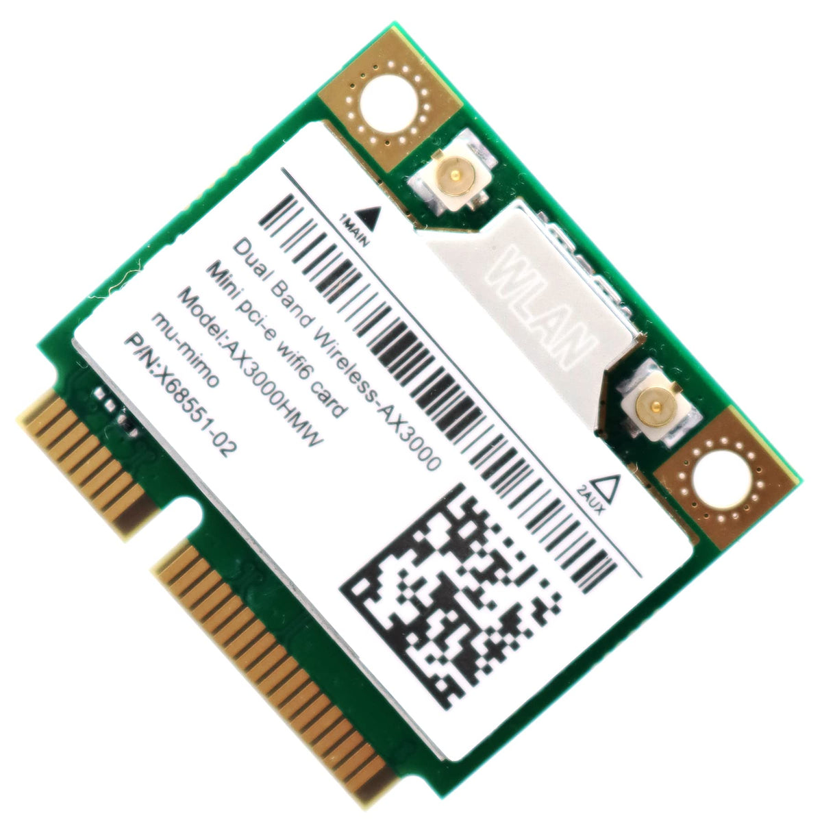 Adaptador WiFi 6 Deal4GO AX200 2.4 Gbps Mini PCie con Bluetooth 5.0 para Windows 10