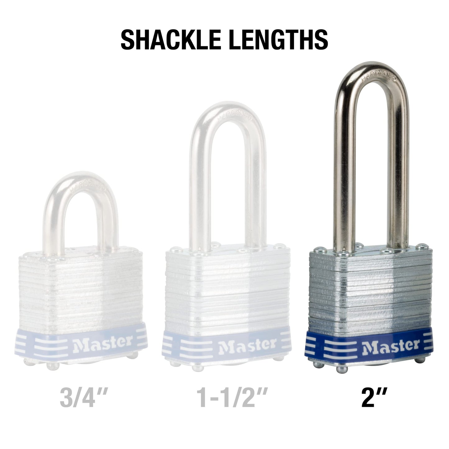 Candado Master Lock acero laminado 1-9/16 pulgadas ancho 3DLH