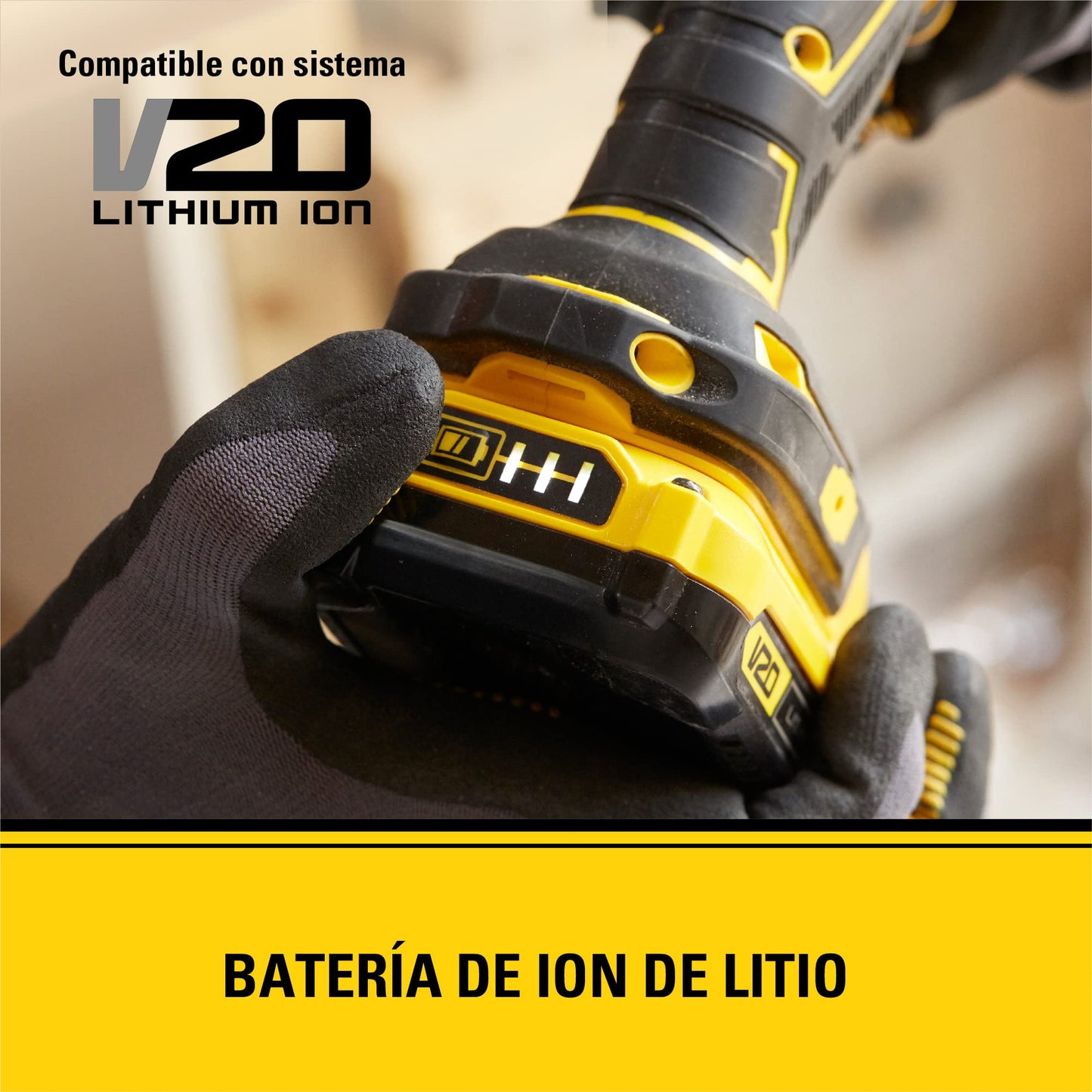 STANLEY Rotomatillo Inalámbrico 20V con 2 Baterías SCD711C2K