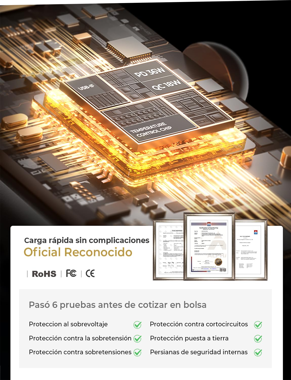 LISEN 48W Cargador para Auto Rapida PD 30W, Cargador Auto Tipo C QC 18W, Todo el Metal para Carro, Compatible con iPhone 16/15/14 Pro MAX, Galaxy S24 S23 Ultra,Xiaomi,Motorola,Huawei