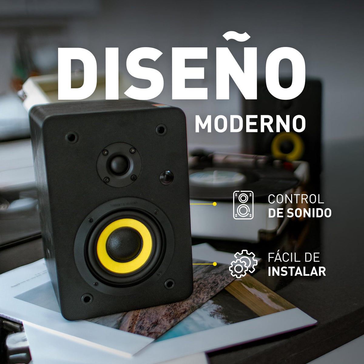 Bocina Óptica Thonet & Vander Vertrag Cinema Sonido Envolvente para TV