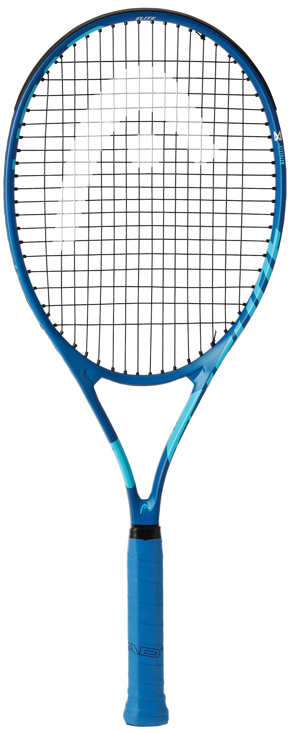 HEAD Metallix Attitude Elite Blue - Raqueta de Tenis para Adultos preencordada, Ligera, tamaño Medio para Mezcla de Potencia y Control
