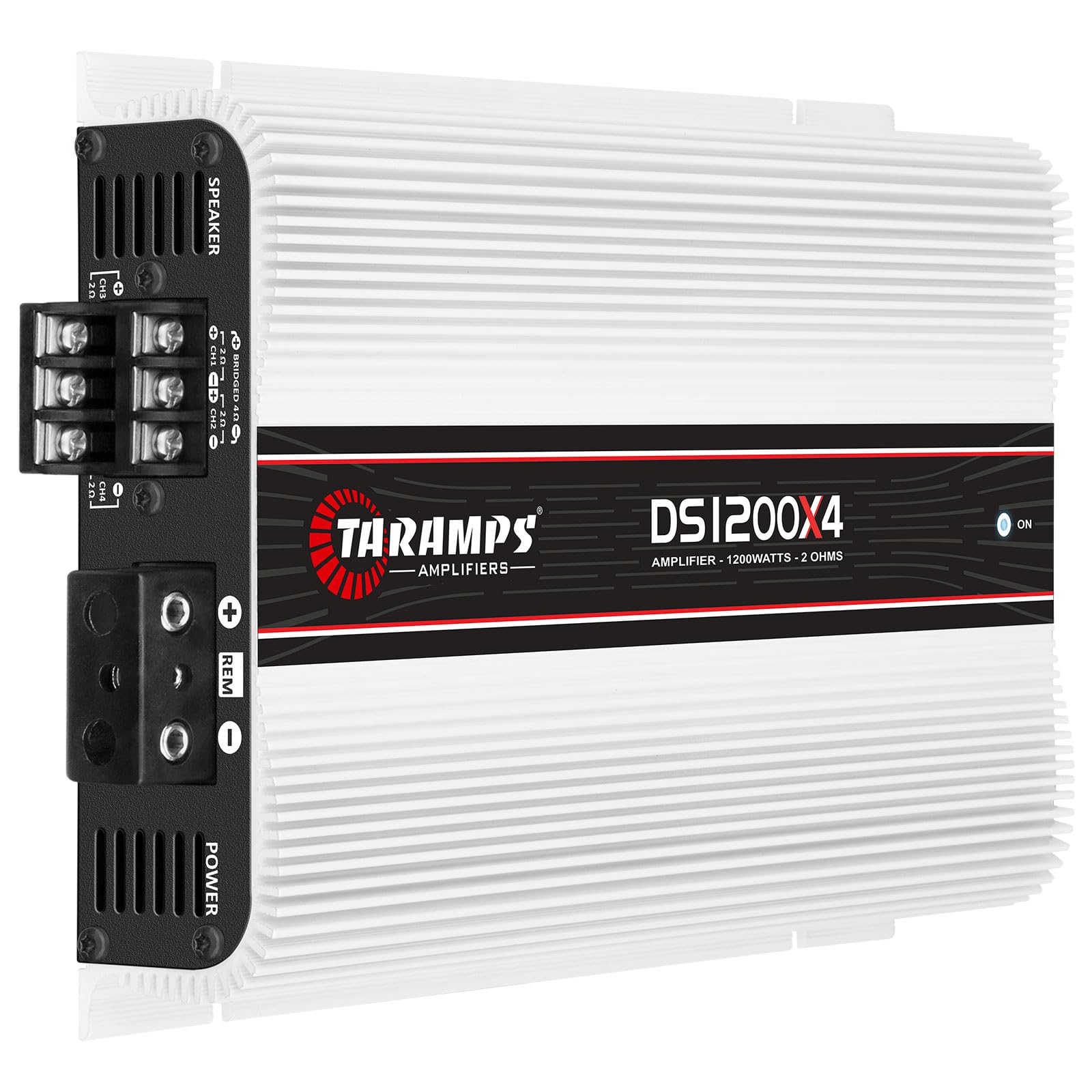 Amplificador Taramps DS 1200 x 4 ohmios 4 canales 1200 vatios