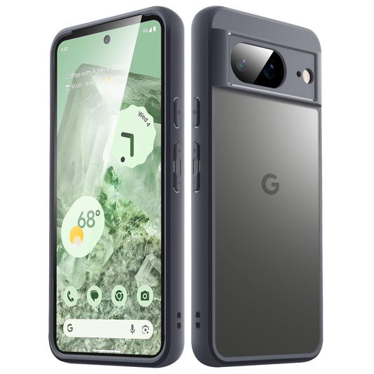 JETech Funda Mate para Google Pixel 8 6.2 Pulgadas 2023, Carcasa Protectora Fina Trasera Translúcida Esmerilada, Antihuellas (Hazel)