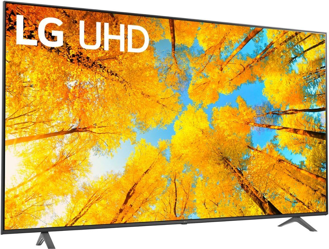 LG Pantalla 86 Pulgadas Class 4K UHD 2160p LED Smart Web0S22 TV con Optimizador De Juegos/Alerta Deportiva/Funciona con Alexa y Asistente Google 86UQ7070ZUD (Reacondicionado)