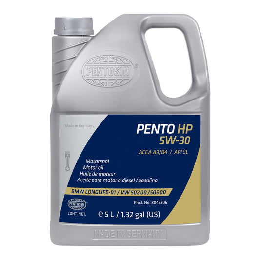 Aceite de Motor Pentosin Hp 5W-30 5 l