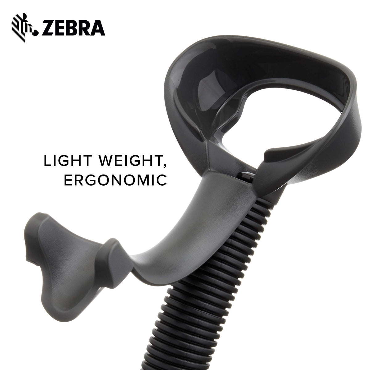 Soporte Gooseneck Intellistand Zebra Enterprise Negro para Escáner de Códigos de Barras LS2208