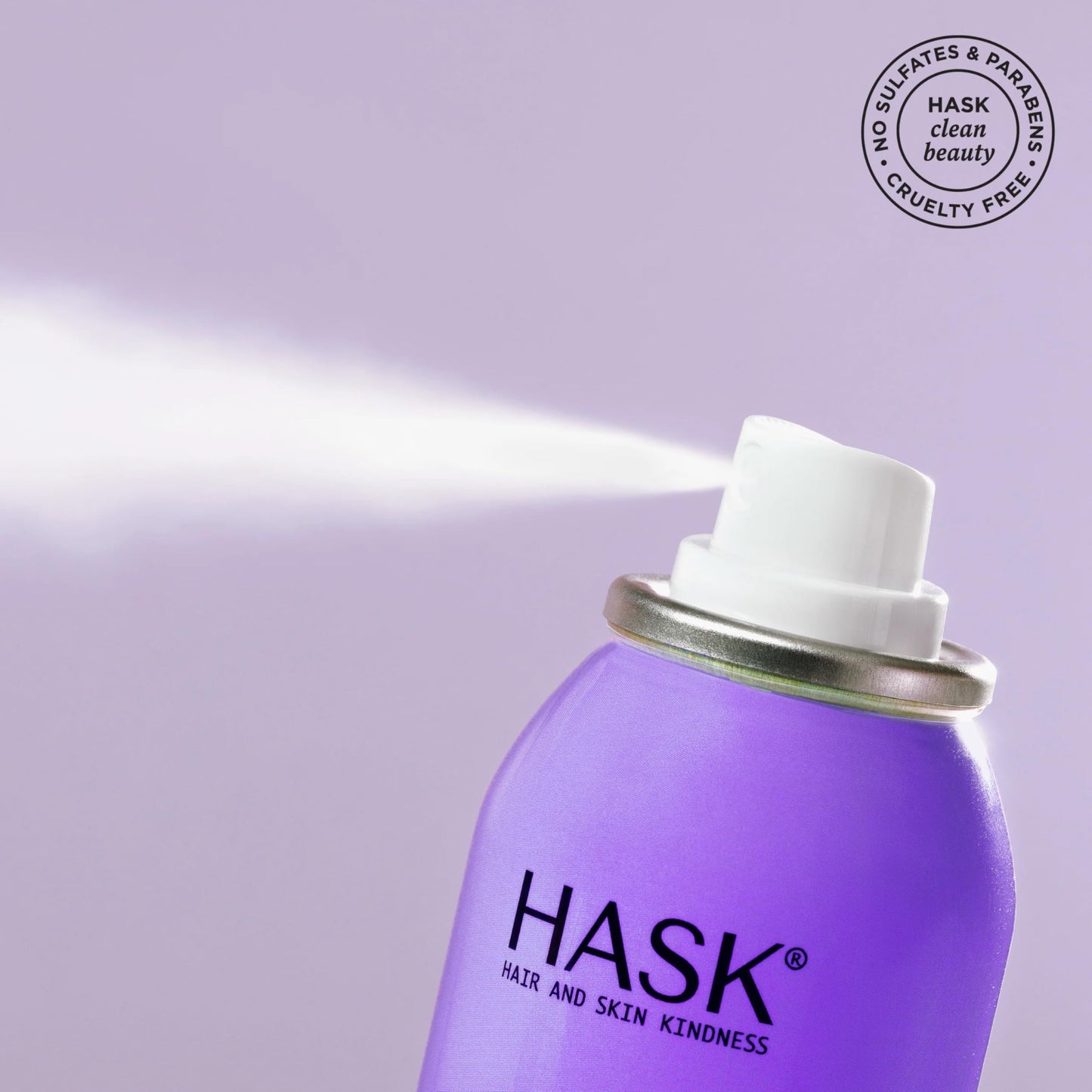HASK, Shampoo Fortalecedor en Seco, con Biotina, Colágeno y Café, Limpia sin Agua, Absorbe Grasa, Libre de Sulfatos, Parabenos, Ftalatos y Gluten, 122 g