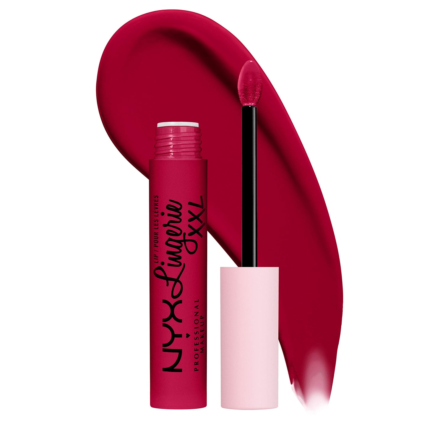NYX Professional Makeup, Lip Lingerie XXL, Labial Liquido Mate, Tono Stamina