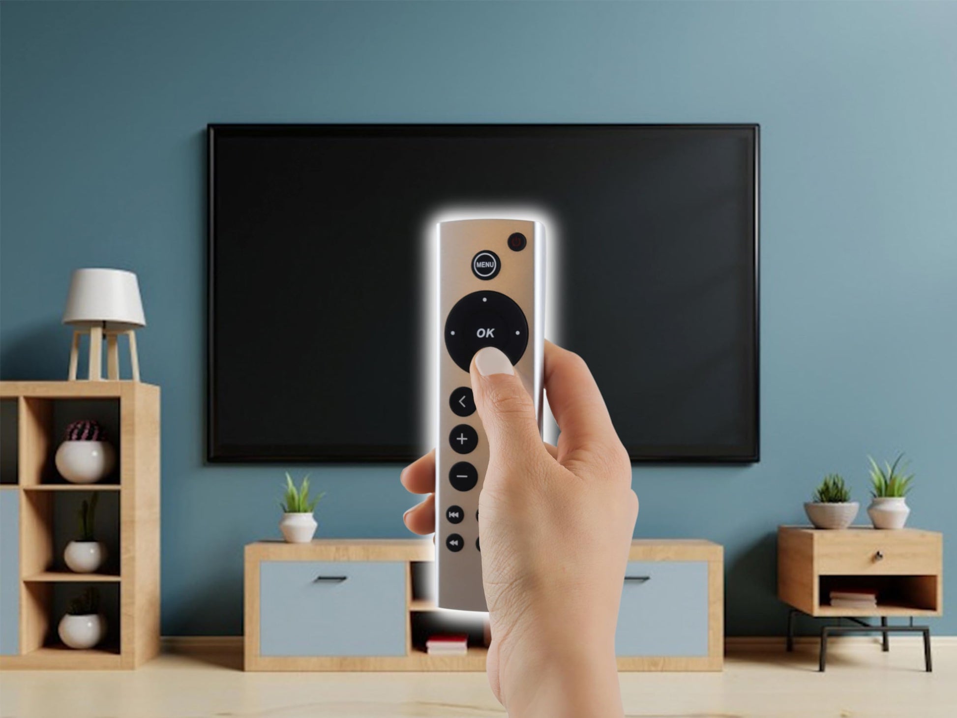 CONTROL EXPERT Control Remoto Compatible con Apple TV Generación 3, 2, HD, 4k