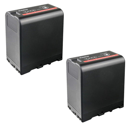 Batería Kastar BP-U66 (2 unidades) para Sony BP-U90, BP-U60, BP-U30 funciona para Sony PXW-FS5, PXW-FS7, PXW-X180, PMW-100, PMW-150, PMW-150P, PMW-160, PMW-200, PMW-30 00, PMW-Videocámaras EX1, PMW-EX1R, PMW-EX3, PMW-EX3R, PMW-EX160, PMW-EX260, PMW-EX280,