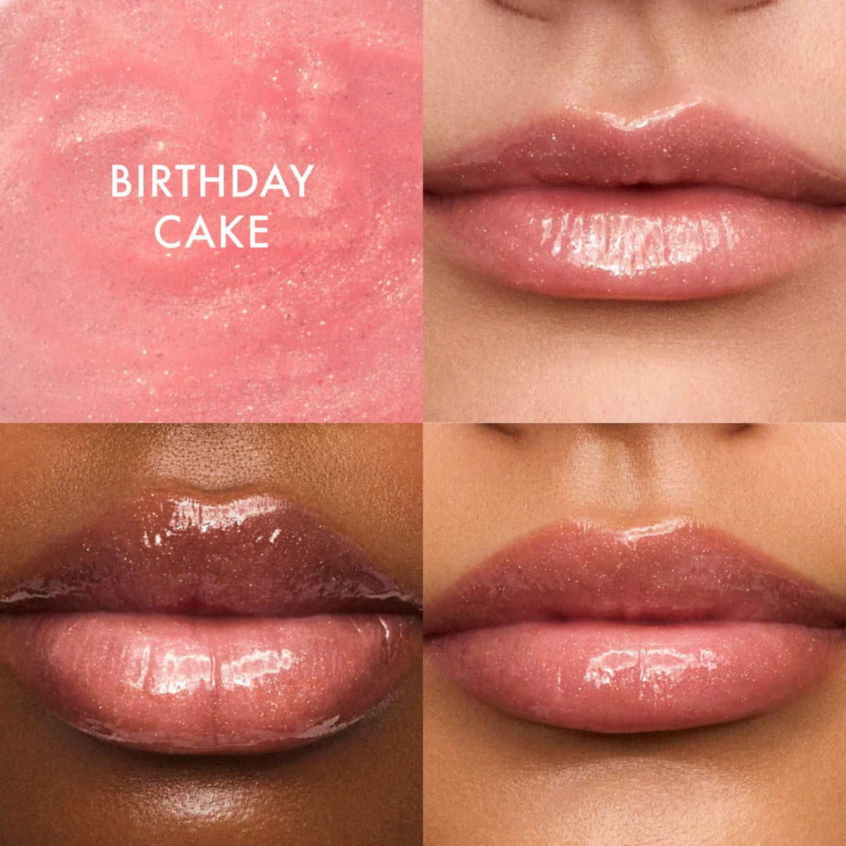 Summer Fridays Sweet Pink Lip Butter Balm Duo, Bálsamo Labial Hidratante, Edición Limitada Birthday Cake y Strawberry Soft Serve, 2 Piezas de 15g