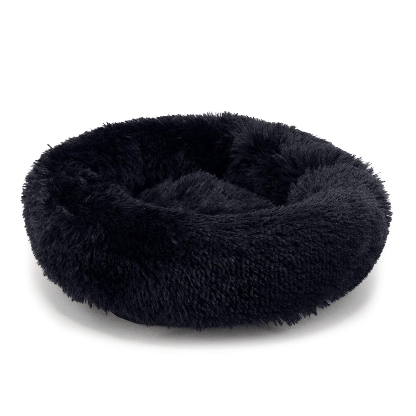 Cama para Perro Hills Negro Tipo Dona Anti Estrés X-Small