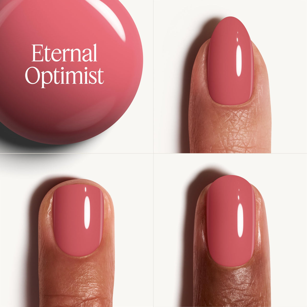 essie nail polish, eternal optimist, rose pink nail polish, 0.46 fl. oz.