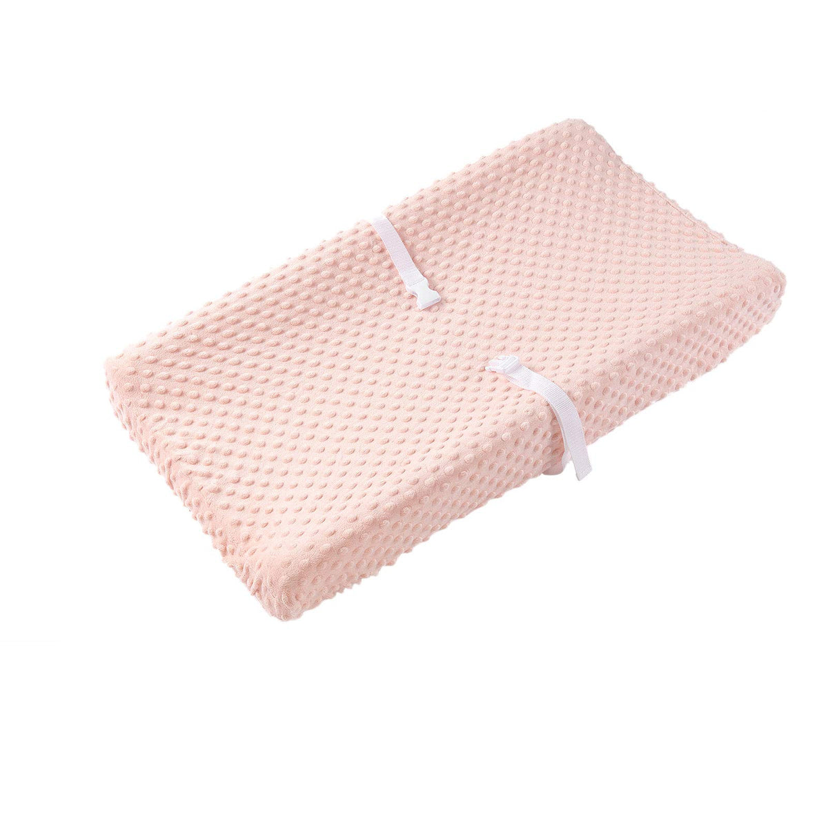 Cambiador de pañales para bebé, ultra suave, funda para cambiador de pañales, 100% algodón, sábanas para cambiar de mesa para bebés y niños, Cambio de cubierta de la almohadilla, Rosa claro