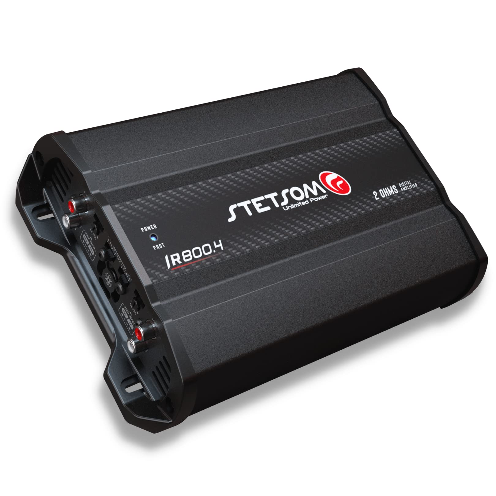 Amplificador Digital Stetsom 800W Multicanal Rango Completo Estéreo 2 Ohmios