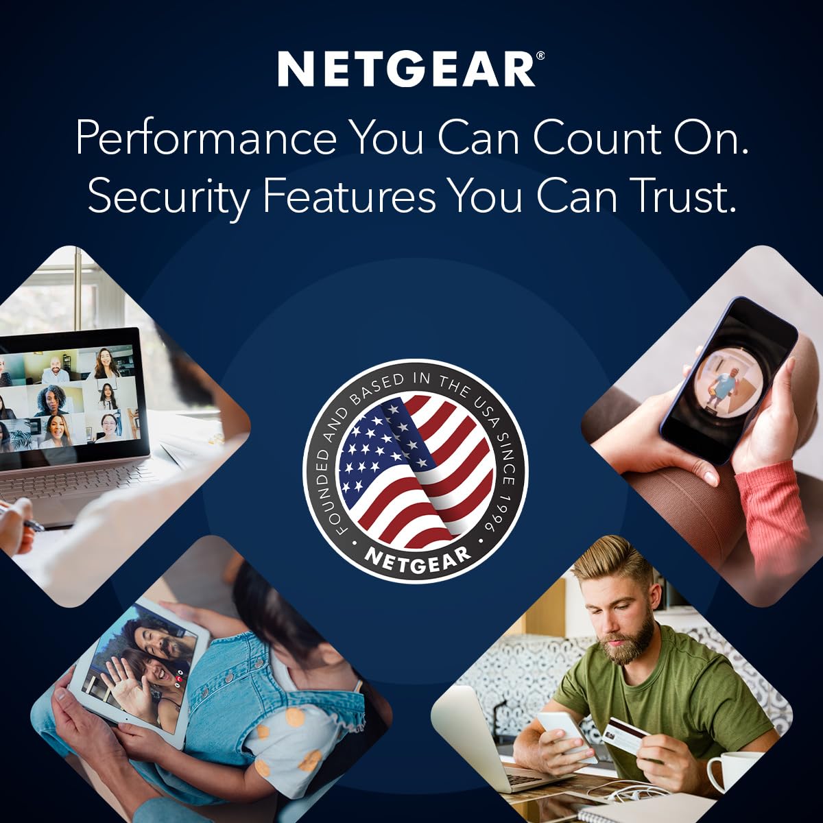 NETGEAR Nighthawk Router WiFi 6 (RAX30) Router Gigabit de Doble Banda de 5 fluyos, Velocidad inalámbrica AX2400 (hasta 2.4 Gbps), Cobertura de hasta 2.000 pies Cuadrados y 20 Dispositivos