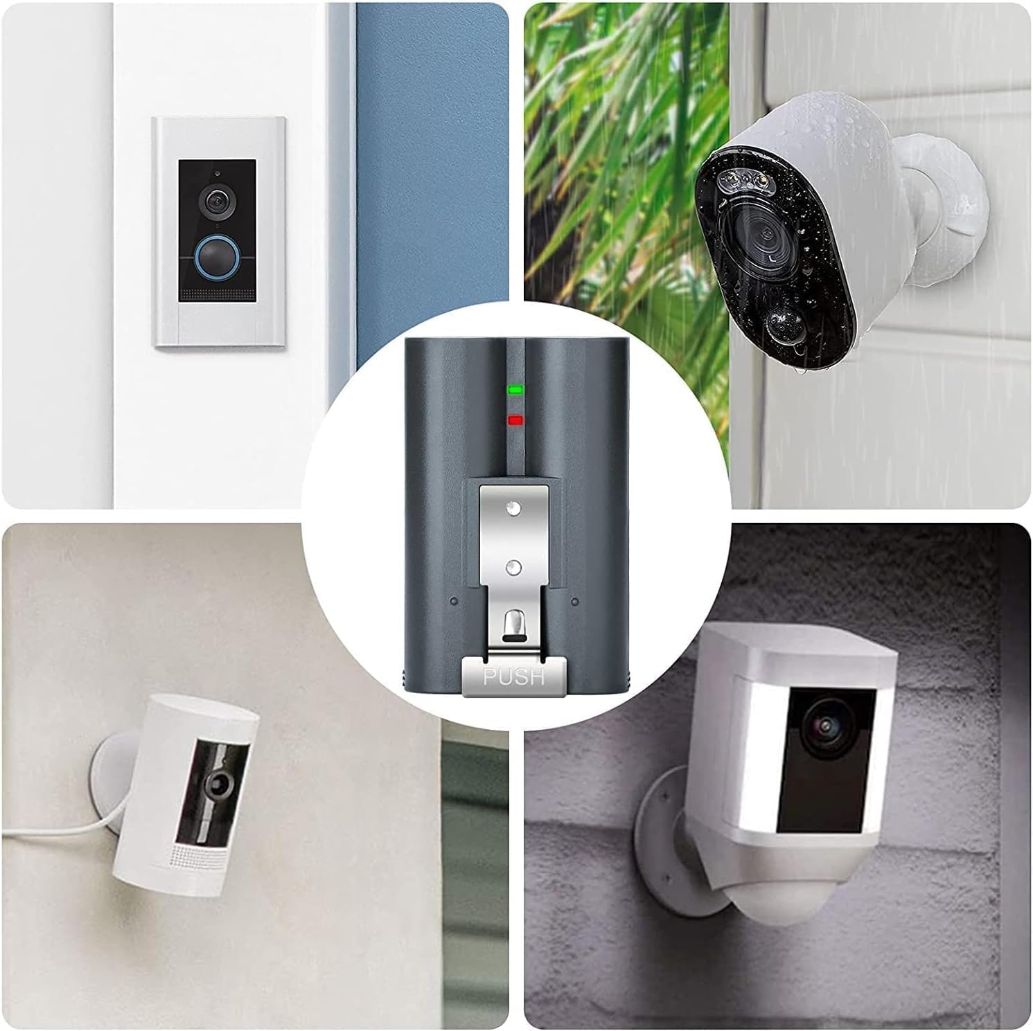 Batería Recargable de Reemplazo Ring V4 para Video Doorbell y Spotlight CAM