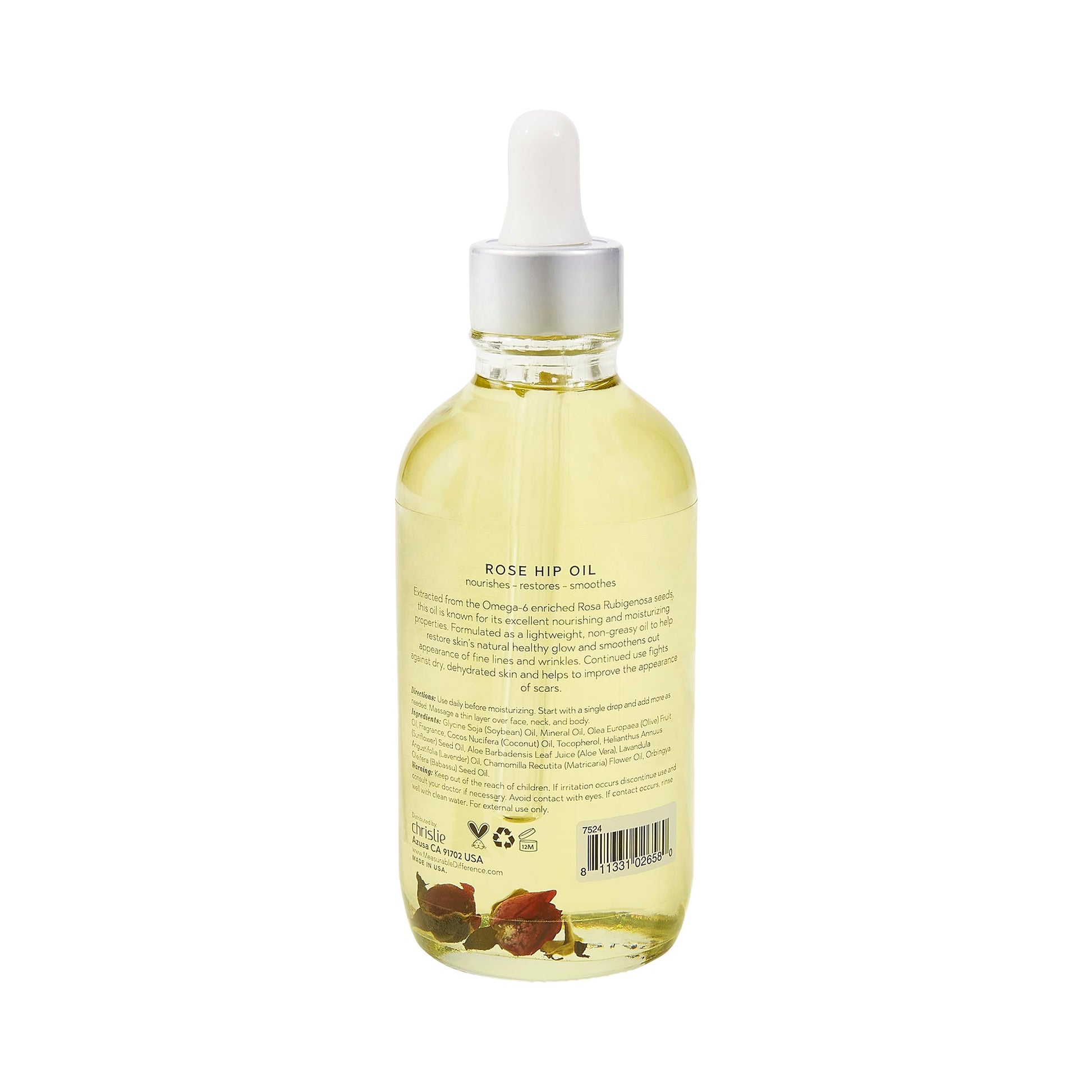 Aceite Orgánico de Rosa Mosqueta Premium para Tratamiento Facial Rejuvenecedor - Piel Joven y Radiante