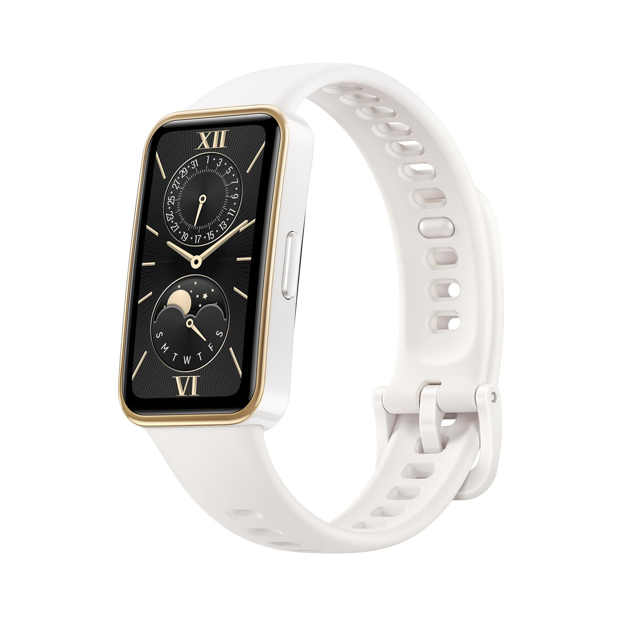 Smartwatch HUAWEI Band 9 Blanco con Pantalla AMOLED Ajustable y Batería de Larga Duración