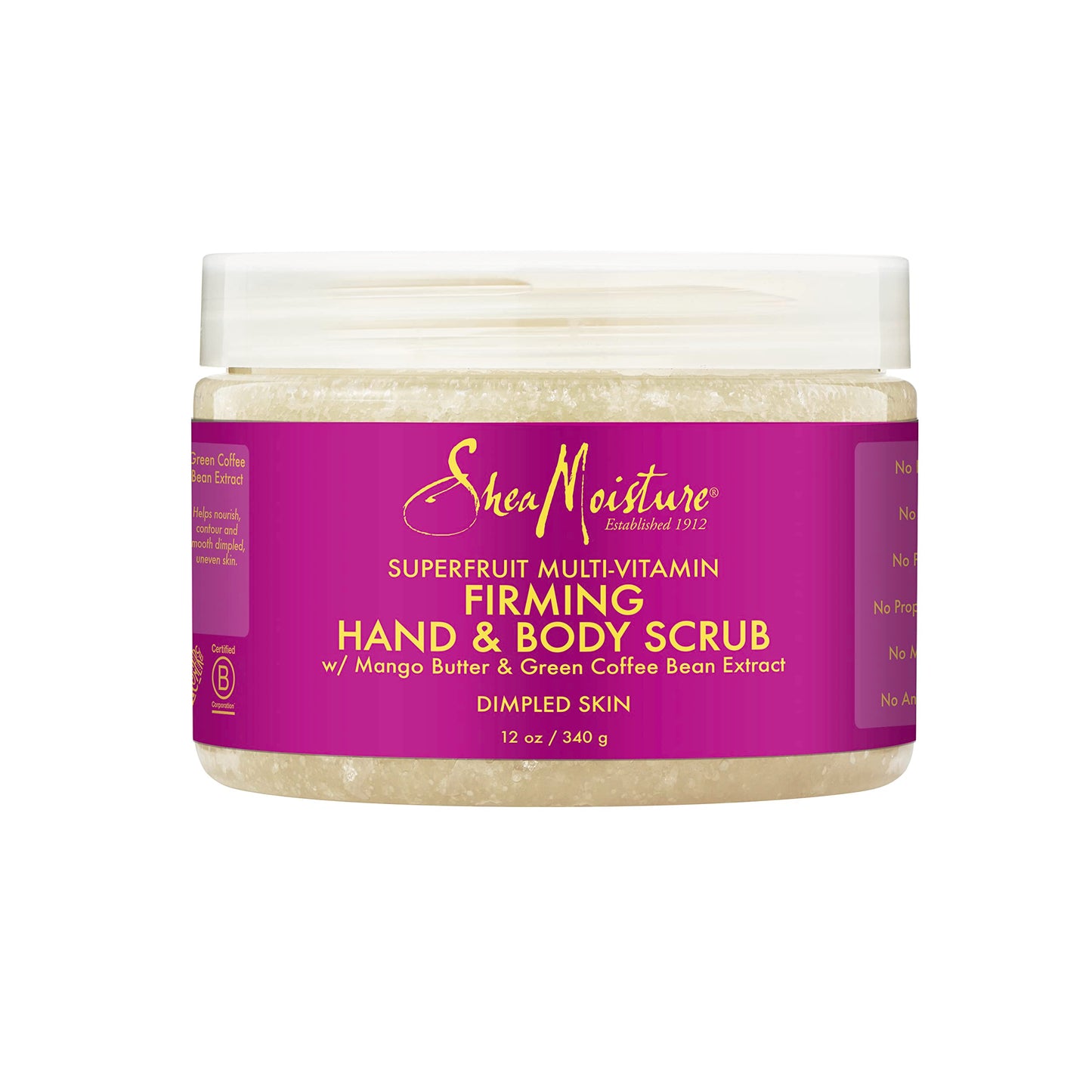 Exfoliante Corporal y de Manos Shea Moisture SuperFruit Complex 12 Onzas