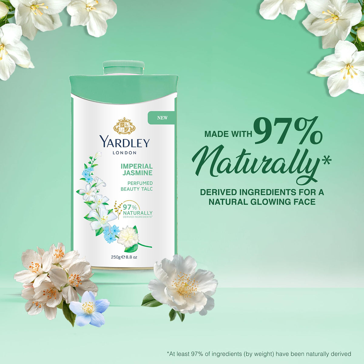 Yardley London - Imperial Jasmine Perfumed Talc for Women 250g