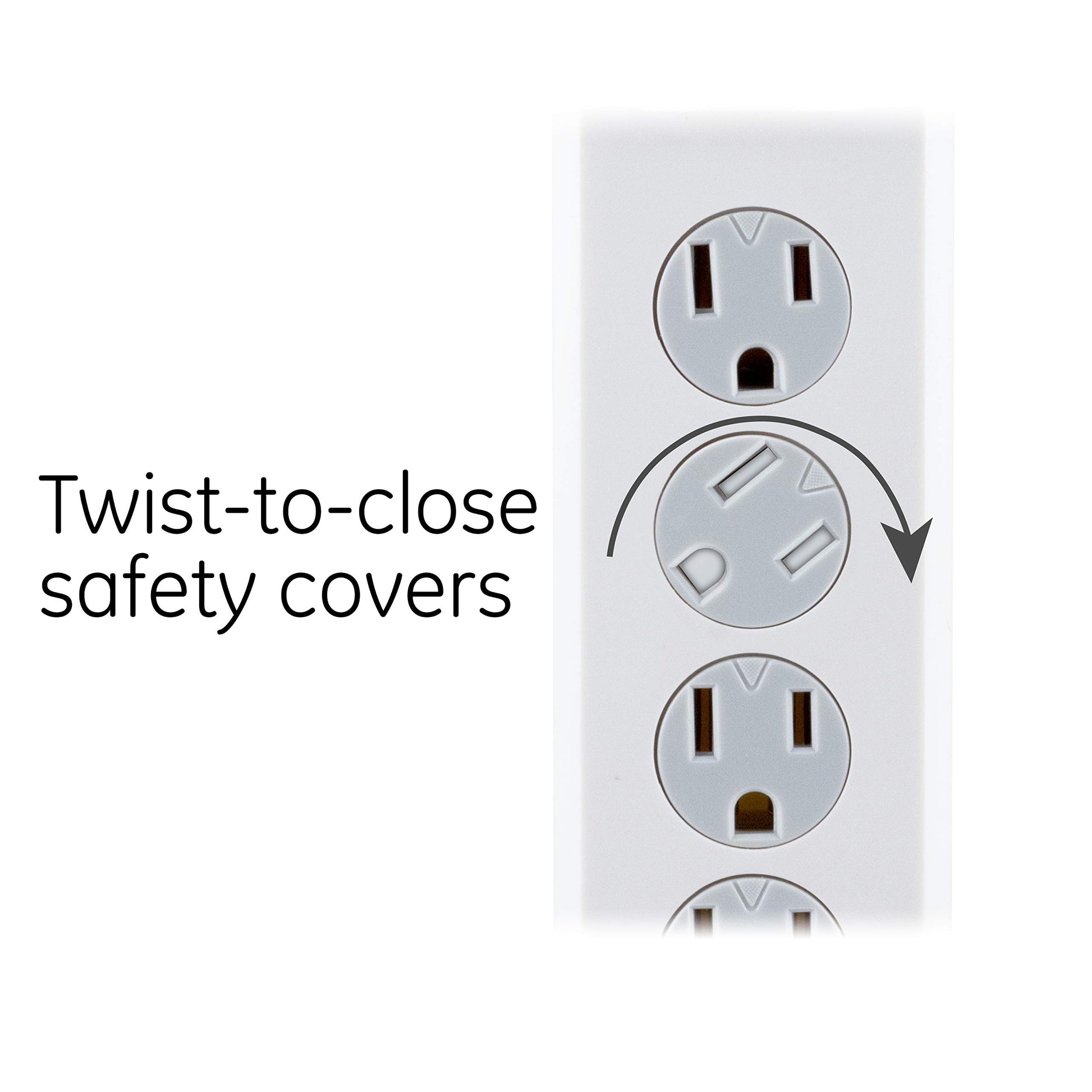 GE 14090 Surge Protector, 4 Outlet 2 USB Ports