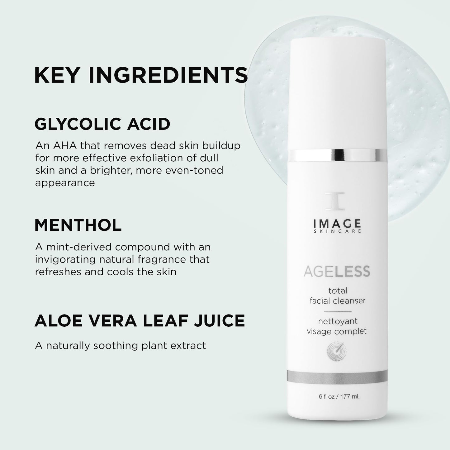 IMAGE Skincare Ageless Total Facial Cleanser, 6 oz.