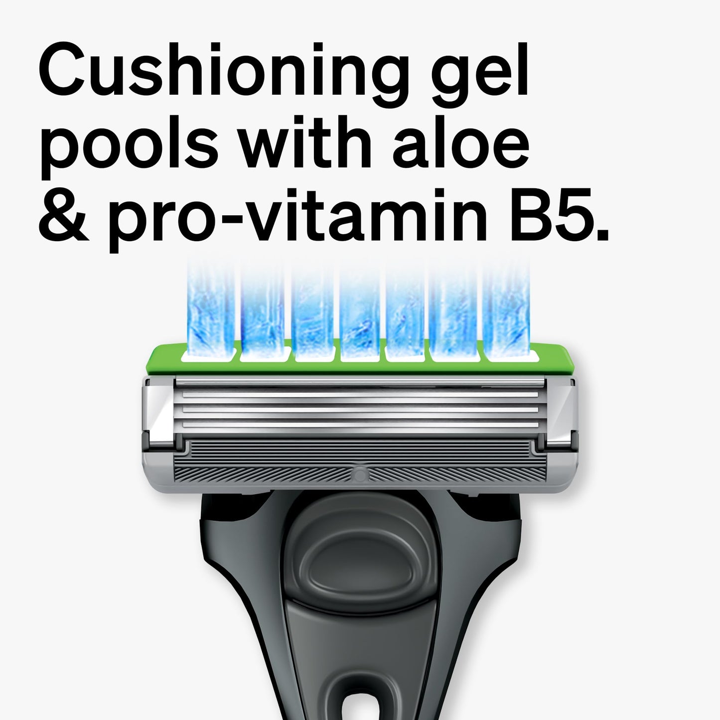 Schick Hydro Skin Comfort Sensitive 3 Blade Razor Refills, 5 Count